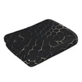 thumbnail image 4 of Polyester Long Towel Multi-Size Water Absorption Good Bright Fluffy Soft For Bathroom Swimming Pool Beach Outdoor Travel Snake Skin Print Style Darkgray_3, 4 of 8