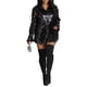 thumbnail image 3 of Blusa de mujer con lentejuelas, blusa de manga larga con purpurina y brillo para fiesta, blusas finas y elegantes con cuello en V para fiesta de noche, 3 of 5