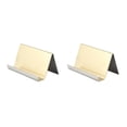 thumbnail image 2 of Destyer Porte-Cartes de Visite Facile 1/2/3/5 Robuste et Durable en Acier Inoxydable Or Brossé 2 Pcs, 2 of 6