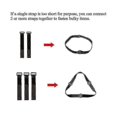 thumbnail image 5 of 2025 Hook And Loop Cable Straps,black Self-adhesive Nylon Straps Cable/securing Straps With Buckles,adjustable Reusable, 5 of 5