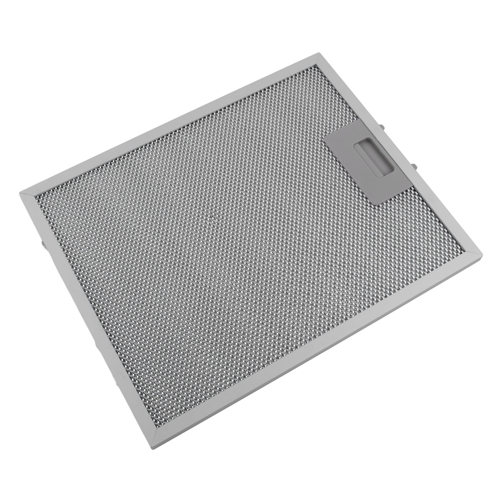 CHENGSI for Cooker Hood Filters 2-Pack Metal Mesh Extractor Vent Filter 320x260mm 5-Layer Aluminum Grease Trap for Range Hood Ventilation System Replacement Parts Silver