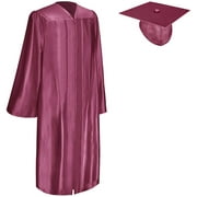 Burgundy Cap And Gown