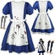 thumbnail image 2 of Alice Madness Returns Alice Anime Cosplay Costume Maid Apron Dress Game Halloween Party Uniform Disfraz Lolita Dress for Women, 2 of 4
