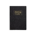 thumbnail image 2 of A7 English Schedule Notebook Portable Small Notebook Colorful Starlight Leather Planner Journal, 2 of 7