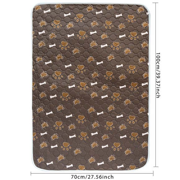 BIAI New non-slip Mat for Pets Waterproof Dog Pee Pad Breathable Cat Mat Washable Pet Diaper Pad High Absorbent Pet Mat