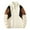 Khaki, variant on cfhntfmh Mens Sweatshirts Vintage Color Block Lapel Pullover Tops Loose Plus Size Button-Up Long Sleeve Lightweight Clothes(Yellow,X-Large)