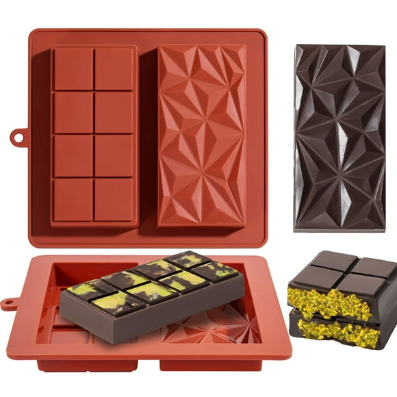 Molde para barras de chocolate UWILLION Deep Dubai Pistacho Silicone