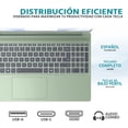 thumbnail image 4 of Laptop LENOVO Slim 3 Intel Core i5 13420H 16GB DDR5 512GB SSD 15.3" IPS WUXGA W11 Teclado Español Mouse DXT Productividad y Multitarea Fluida, 4 of 5