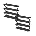 thumbnail image 1 of Spoon And Lid Rest 4 Tier Stainless Steel Shoe Rack Organizer Easy To Install And Space Saving Shoe Organizer Freestanding Shoe Rack With Sturdy Frame Shoe Rack For Wardrobe Entry Bedroom Floor, 1 of 7
