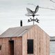 thumbnail image 2 of Weather vane Wind direction indicator Stainless steel with mounting bracket (Color : Dalmatian) Ref: 5221, 2 of 5