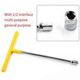 thumbnail image 3 of 1/2Bit Socket Extension T-Shaped Wrench Hand Sleeve, 3 of 5