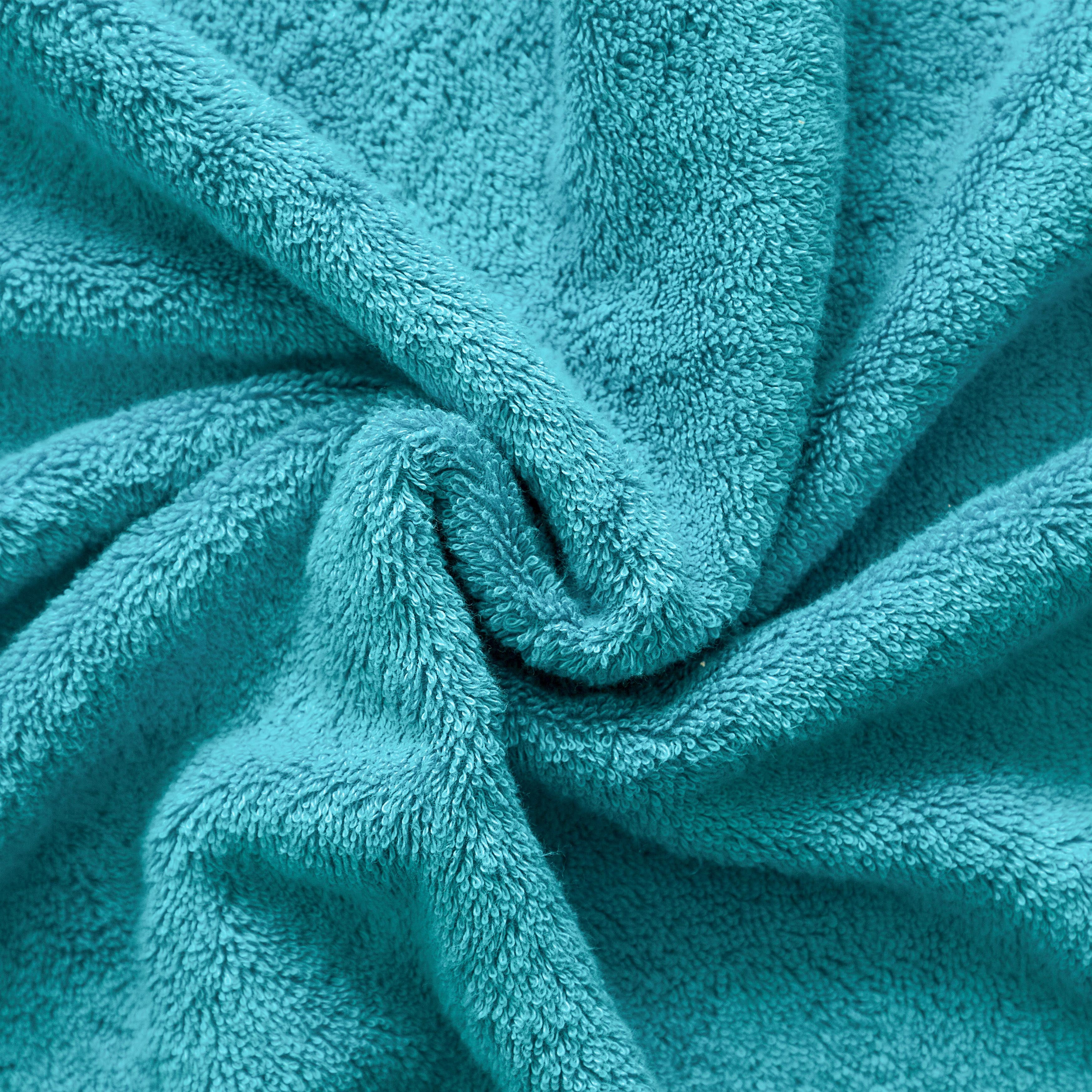 Cotton Paradise 100% Cotton 40"X80" Bath Sheet, Soft Absorbent Quick Dry Extra Large Bath Towels for Bathroom, Aqua Blue
