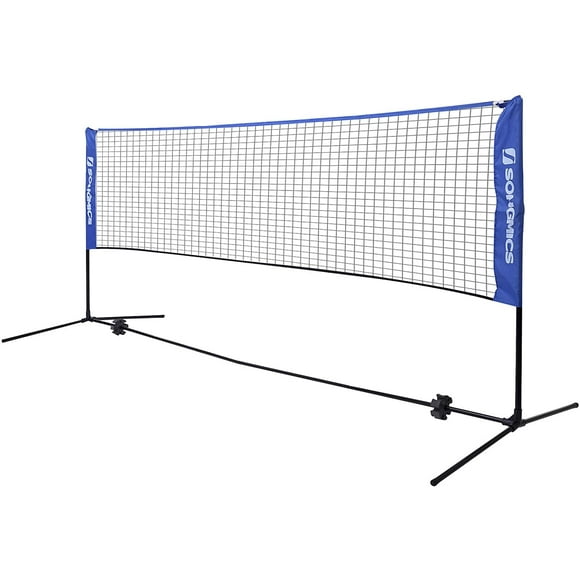 13FT Badminton Net, Portable Sports Set for Badminton, Tennis, Volleyball
