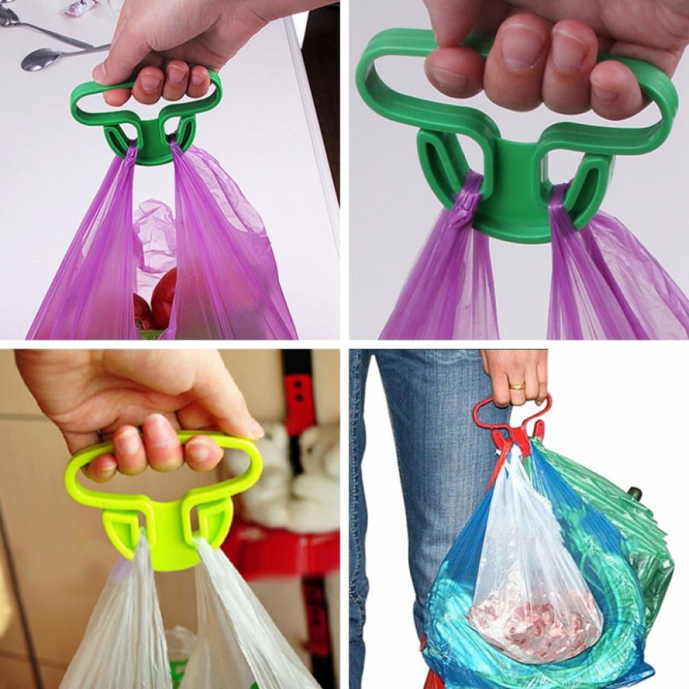 Grocery Bag Carrier, Mighty Handle Holder for Plastic Non-Slip Shopping ...