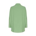 thumbnail image 6 of biudgviw Womens Fashion Shirts Loose Collared Long Sleeve Basic Tops Louneg Solid Color Buttons down Blouses, 6 of 6