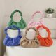 thumbnail image 2 of Bolsos de diseñador con diseño de nubes plisadas para mujer, bolso estilo retro con forma de bola de masa, bolso de compras para mujer, bolso tipo media luna debajo del brazo, bolso de mano de lujo de, 2 of 5