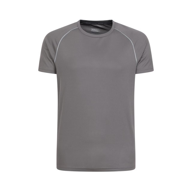 Mountain Warehouse - Camiseta Endurance de IsoCool para Hombre (Gris)