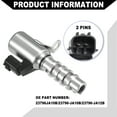thumbnail image 4 of Solenoide de tiempo variable de válvula VVT para Nissan Altima 2017-2018 / Interior / Metal duradero / 1 Pcs, 4 of 6