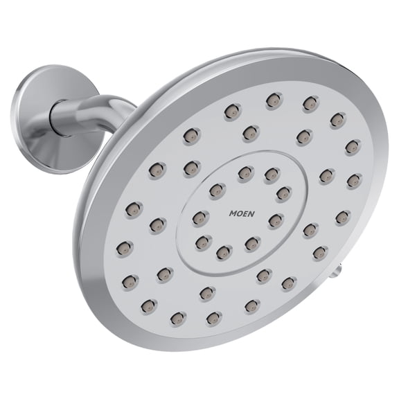 Moen 220R7 Verso 2.5 GPM Multi Function Round Shower Head - Chrome