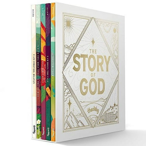 Pre-Owned Theolaby - The Story of God, by Jennie Allen - 5 Book Series Box Set Paperback