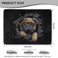 thumbnail image 7 of Yuyamidu 3d Cute Pug 29" x 39" Universal Fit Car Trunk Mat, All Weather Rear Cargo Liner with Gripped Bottom, Stain Resistant Machine Washable Auto Interior Accessory, 7 of 7