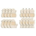 thumbnail image 2 of Rongfmy Kit de Cadres Photo Halloween 16 Pcs, Cadres Photo en Bois Non Finis pour Fête, 2 of 9