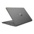 thumbnail image 2 of HP Chromebook 14-ca061dx - Celeron N3350 / 1.1 GHz - Chrome OS - 4 GB RAM - 32 GB eMMC - 14" touchscreen 1366 x 768 (HD) - HD Graphics 500 - 802.11ac - HP Imprint finish in charcoal gray - kbd: US, 2 of 7