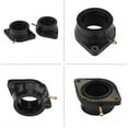 thumbnail image 1 of Intake Manifold Boot, Durable 2pcs/set 9.2x5.4x3cm Carburetor Boot Joint Plastic+Metal  For Motorcycle, 1 of 8