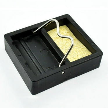 Mini Electric Soldering Iron Stand Holder Support Base Station Solder Sponge