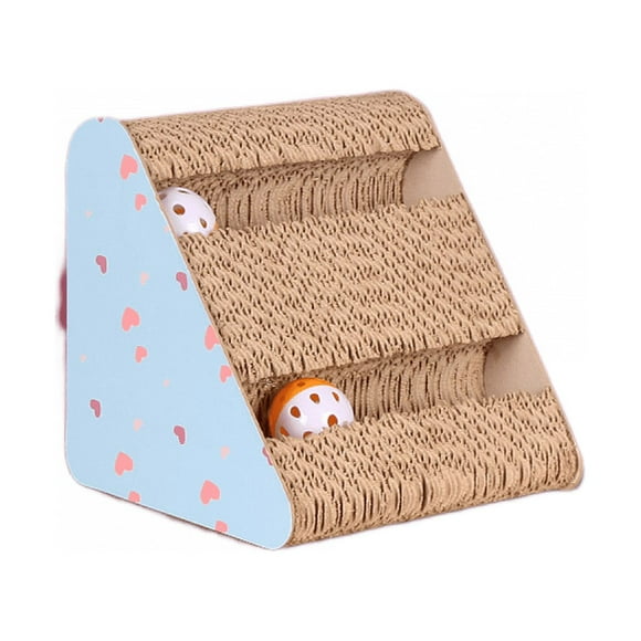 Cat scratching plate claws vertical grab column corrugated paper nest wear-resistant anti-scratch sofa cat supplies cat toy cat claw board(S)