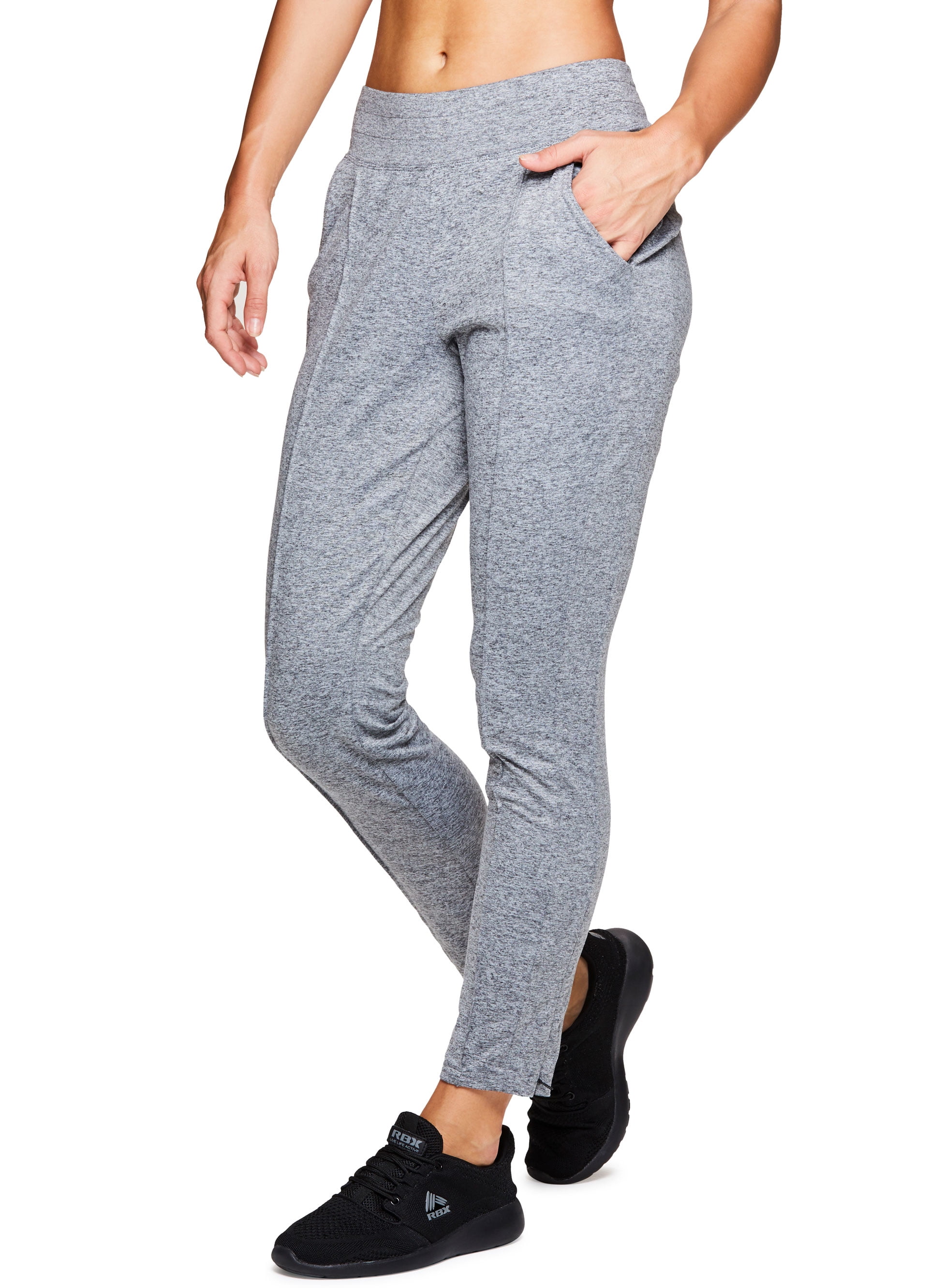 fleece straight leg joggers