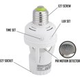 thumbnail image 4 of Socket with PIR motion sensor bulbs with E27 base for indoor use with time and light adjustment,, 4 of 5