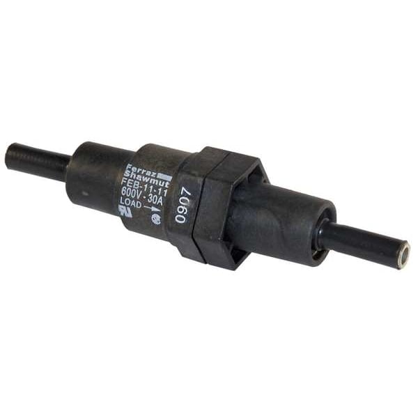 Fuse Holder, 0 to 30A Amp Range, 600V AC/DC Volt Rating, 2 Poles, Crimp FEX-11-11