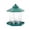 Green, variant on Wild Bird Feeders for Outside Hanging, Garden Yard Outdoors Decoration, Hexagon Shaped with Roof Hanging Birds Feeder Squirrel Proof Gazebo Bird Feeder with 2.6lb Capacity for Bird Watchers