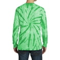 thumbnail image 2 of Men's Specialty Tie-Dye Long Sleeve Throwback Look Tee Kelly Small, 2 of 5