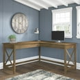 thumbnail image 2 of Bush Furniture Key West 60" L Shaped Desk, Reclaimed Pine, 2 of 7