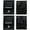 Black, variant on Dual Locking Handles- Set of 4- Interior/Exterior- Fits Military Humvee- Unpainted