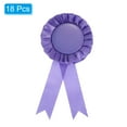 thumbnail image 3 of Unique Bargains Blank Award Ribbon, Rosette Ribbon Honorable Prize Recognition Ribbon, Purple, 18Pack, 3 of 5