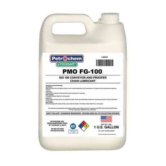 Petrochem Food Grade Proofer Chain Lube, 1 Gal. PMO FG-100-001