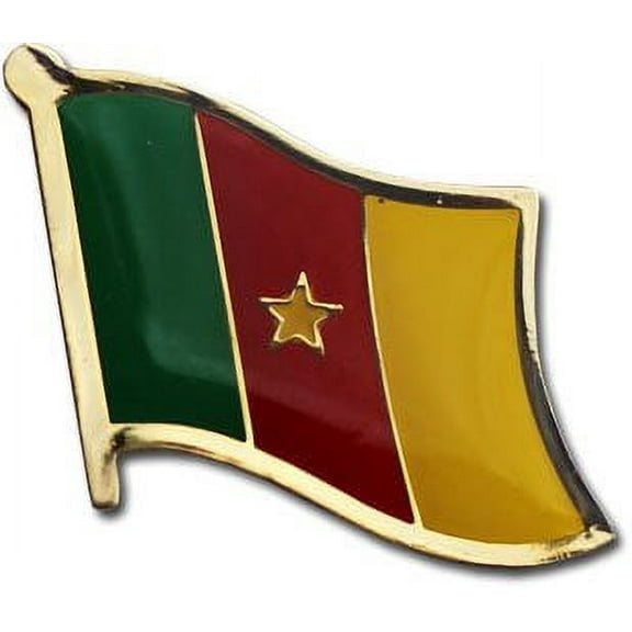 Cameroon Flag Lapel Pin