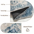 thumbnail image 6 of 6'x9' Area Rugs, Blue Boho Indoor Outdoor Area Rug for Living Room Bedroom, Retro Southwestern Ethnic Geometric Washable Bathroom Rugs Kitchen Floor Carpet Mats Home Decor Aesthetic, 6 of 8