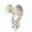 B, variant on Door Frame Angel Decor Statues Ornaments with Heart Sculpture Resin Wall Art Corner Hanging for Home Living Room Bedroom Christmas Decorations White 16x11cm 6 50x4 50in Gift Idea