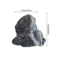 thumbnail image 2 of XINGXIANG Fake Rock,Realistic Rock Covers Sandstone Texture for Landscaping, Courtyard, and Well Decoration, Ideal for Yard Decor and Garden Boulders, Photography Props(24x24x16cm), 2 of 6