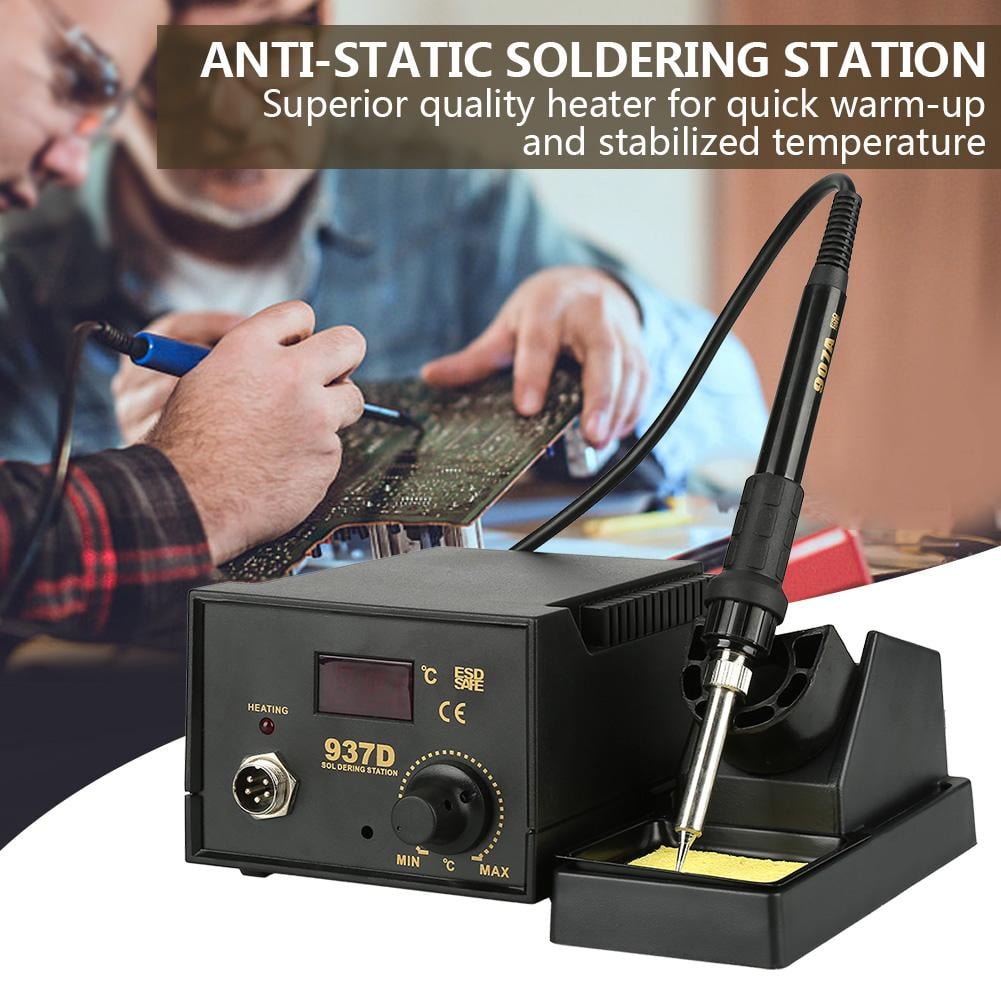 WALFRONT antistatic soldering station, digital rework station,Anti