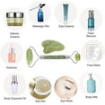 thumbnail image 5 of Jade Roller for Face - Gua Sha - Lymphatic Drainage Tool for Face,Eye,Neck,Body - Skin Tightening - Reduces Wrinkles and Fine Lines, 5 of 8