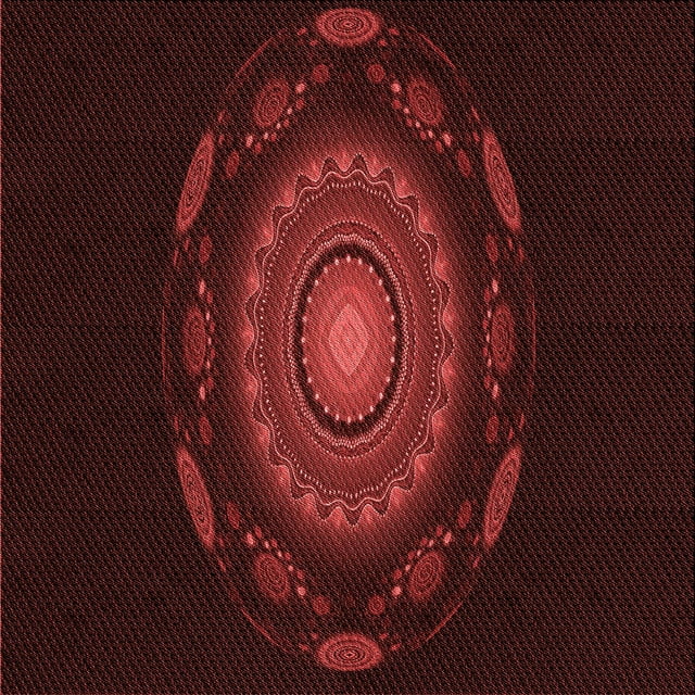 Ahgly Company Tapis d'Intérieur Lavables en Machine, Carré Transitionnel Safran Rouge, Carré 4'