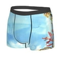 thumbnail image 2 of Disketp Sea And Fish Men'S Boxer Briefs,Soft And Breathable Cotton Underwear With Comfortflex Waistband, 2 of 8
