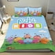 thumbnail image 1 of Bichikids Conjunto de sábanas temático, trío de piezas, cómodo y amigable con la piel, diseño único, regalo de decoración para el hogar para familiares, amigos y fans,173cm *218cm, 1 of 6