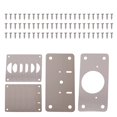 thumbnail image 3 of Kit de ReparacióN Bisagras Paquete 12: Placa Puertas Gabinetes, FijacióN para Armarios Cocina,, 3 of 5