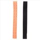 thumbnail image 1 of 2 Piezas de Brazalete de Repuesto Ajustable y Transpirable Correa Suave para Monitor de Frecuencia CardíAca - (Negro + Naranja), 1 of 5